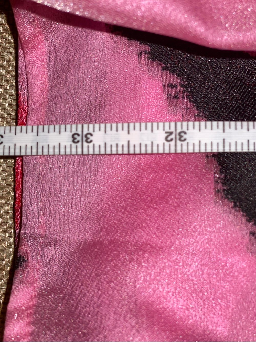 Tuckernuck Palmerston Red Rose Back Pink Jaquard Dress - Picture 6 of 7